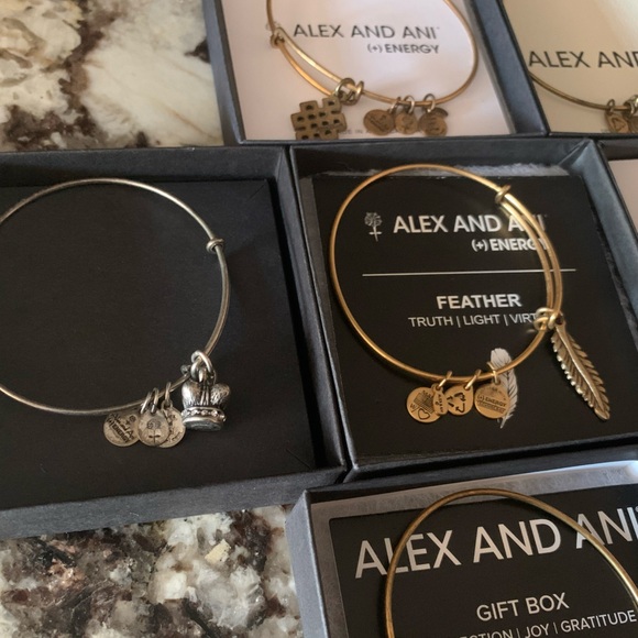 Vintage Alex and Ani Bangles, Set of 8, 2004 - Picture 8 of 14